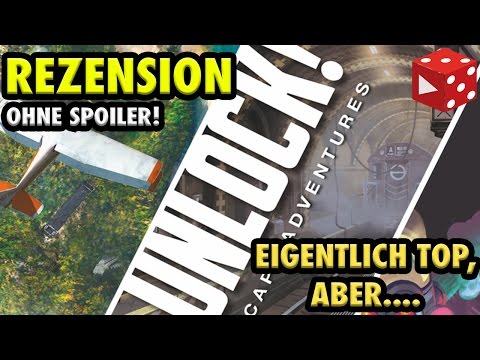 Unlock! Spoilerfreie Rezension zur neuen Escape Room Serie von Space Cowboys