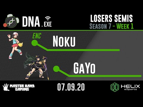 DNA.EXE S7:W1 - ENC | Noku (Pokemon Trainer) Vs. GaYo (Dark Pit) - L Semifinals