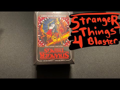Stranger Things Trading Cards Butcher Billy Artist Series Netflix Blaster Box Pack Opening zerocool
