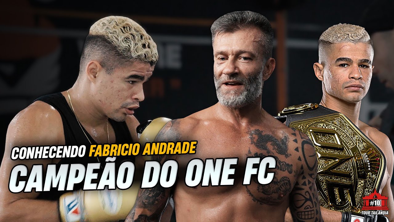 Rangel Farias visits FABRICIO ANDRADE at Tiger Muay Thai