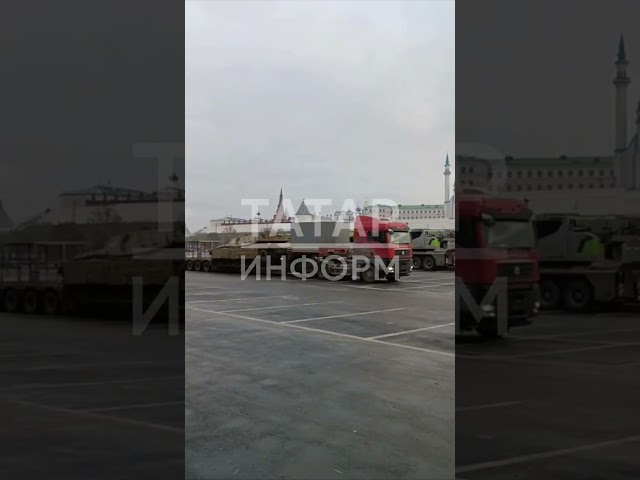 В Казань доставили выставку трофейной техники НАТО