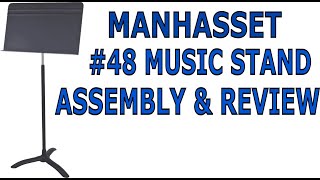 Video thumbnail for Manhasset #48 Music Stand Assembly & Review by Smart Penny Pincher