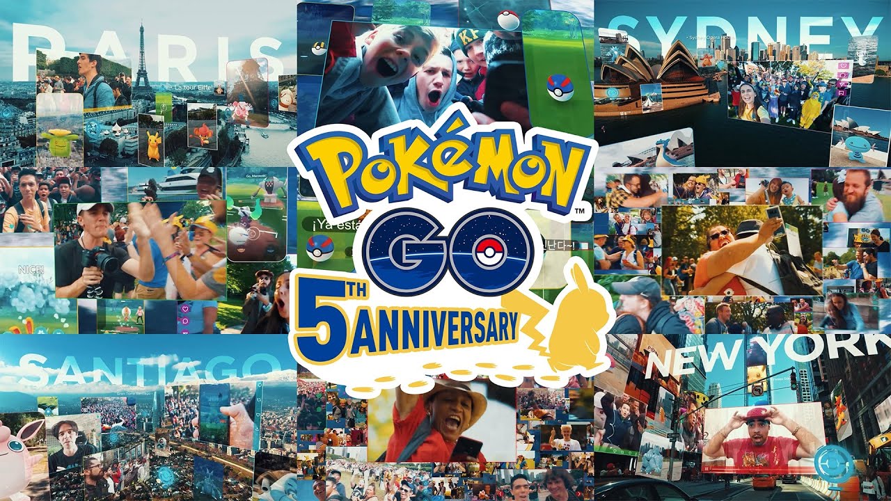 PokÃ©mon GO 5th Anniversary Video â€œAdventures Go On!â€ - YouTube