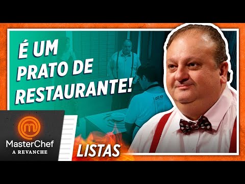 5 PRATOS INCRÍVEIS SEM CARNE | LISTAS MASTERCHEF