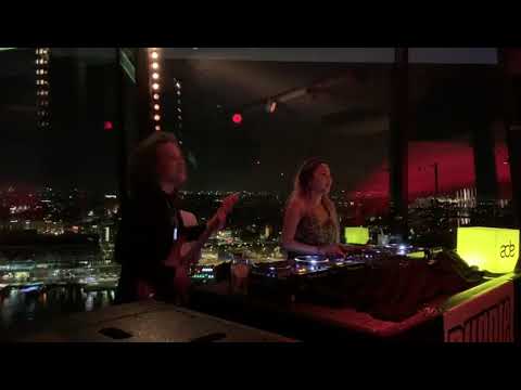 DJ Miss Sugaware & Oded Nir (Live on Bass) during Purple Music ADE 2018!