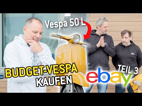 Restaurierte 50 L entdeckt bei Vespa Cristian | Schnäppchen Vespa auf Ebay kaufen Teil 3