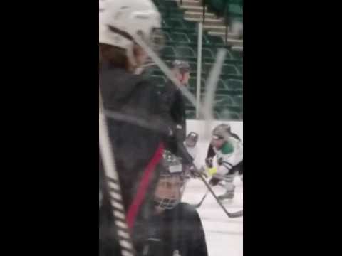skating with Jason spezza