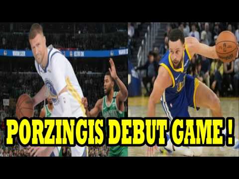JUST IN: GSW GINULAT ang NBA! PORZINGIS DEBUT GAME sa WARRIORS vs BOSTON CELTICS