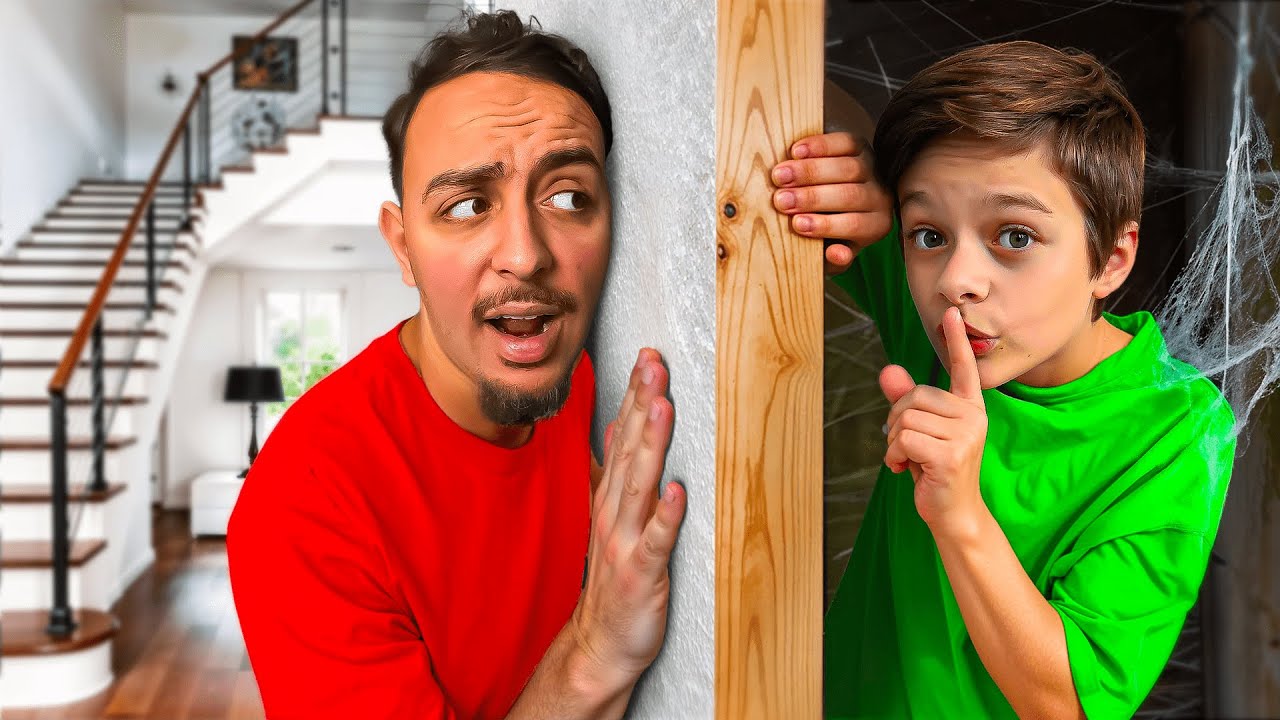 CACHE-CACHE IMMENSE CHEZ La FAMILLE VENTURA (FRANCE VS CANADA)