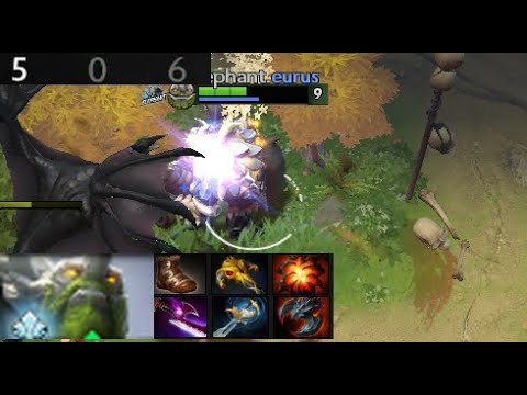 Eurus - Tiny | Elephant vs Fnatic  (game 1) BO2 | The International 2021