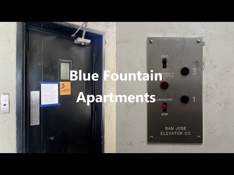 Strange San Jose Hydraulic Swing Door Elevator - Blue Fountain Apartments - San Jose, CA