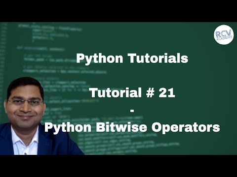 Python Beginner Tutorial 21 Python Bitwise Operators