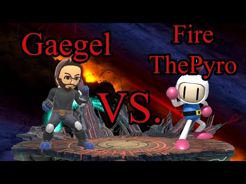 Showdown vs. FireThePyro! (Mii Brawler Smash Bingo)