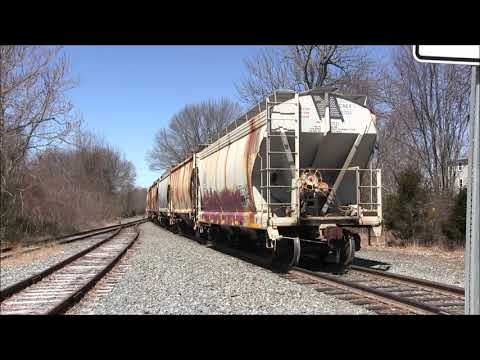Mass Coastal locomotive swap - Taunton/Middleboro, MA