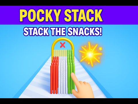 Pocky Stack: Stacks Game 01 Video