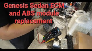 Genesis Sedan ABS and PCM replacement