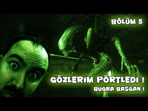 Alien Isolation: Bölüm 5 - Gözlerim pörtledi - Türkçe Oynayış