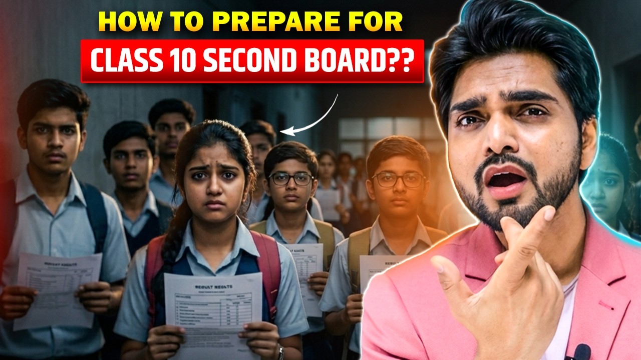 🔥 HOW TO PREPARE FOR CLASS 10TH 2ND BOARD EXAM? | THE ONLY GUIDANCE YOU ARE LOOKING FOR