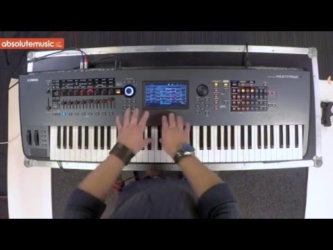 Yamaha Montage 7 76 Note Synthesizer