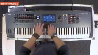 Video thumbnail for Yamaha Montage 7 76 Note Synthesizer by Absolute Music