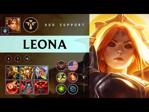 Leona Support vs Maokai - NA Grandmaster Patch 25.24