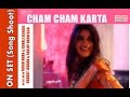 FARAH KHAN Choreographs SONALI BENDRE / ON SET/CHAM CHAM KARTA