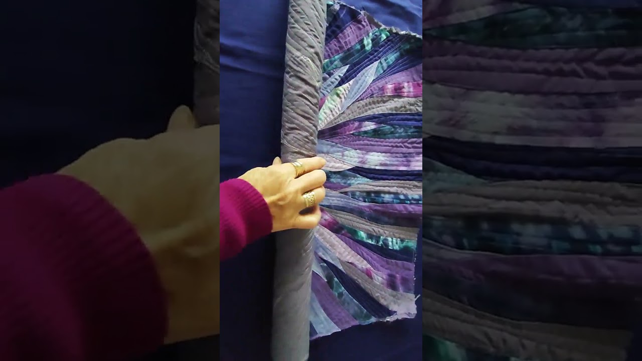 Wave Nova Star  #wavenovastar #wavelandscapepatchwork #wavepatchworkart  #priganart #waveartquilts