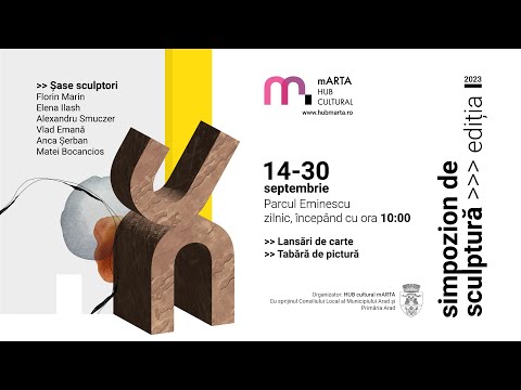 [ACTUALIZARE] Lucrările din cadrul Simpozionului de SCULPTURĂ vor fi mutate în Parcul Europa