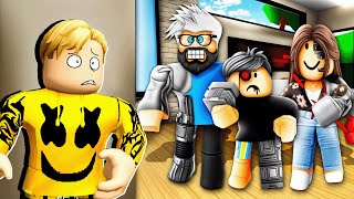 فيلم روبلوكس : عائلتى قلوبهم من حديد وماكنتش اعرف ..! ???????? كلهم روبتات وانا الوحيد البشرى ????
