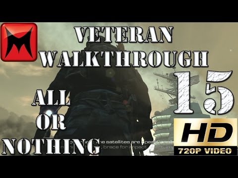 Call of Duty Ghosts Veteran Campaign Walkthrough Mission 15 "All or Nothing" HD720p