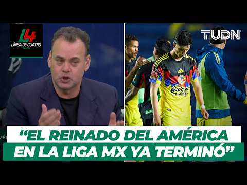 Línea de 4 | ¿AMÉRICA logrará cambiar el rumbo? 🦅🔥 El proyecto de JARDINE bajo la lupa | TUDN