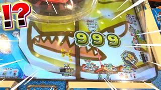 【当たりすぎ注意】超高配当で遊んでたら999枚の黄金サメが登場したんだが！？【がっぽり寿司】【メダルゲーム】