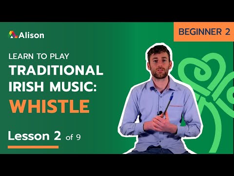 Learn Traditional Irish Tin Whistle | Beginner 2 | Lesson 2 | Free Online Course