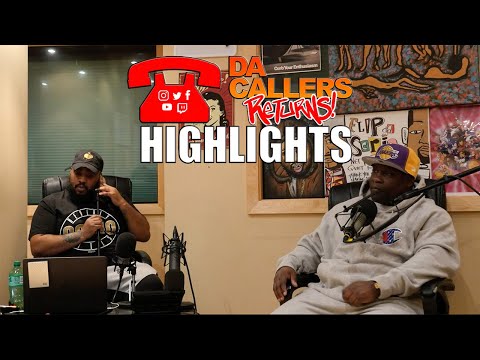 DA CALLERS HIGHLIGHTS - CAFFEINE SHUTS QUEENZFLIP STREAM DOWN DURING HIS 1ST EPISODE.