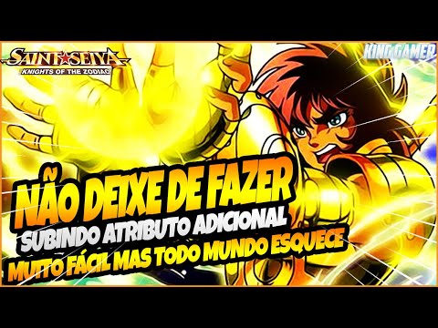 QUASE NINGUEM FAZ ISSO - PRIORIZE O AUMENTO DE ATRIBUTOS!!! "FARM SEMANAL" // Saint Seiya Awakening