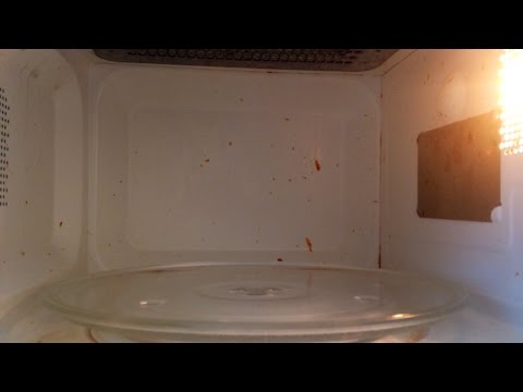 How To Clean a Dirty Microwave Chemical - DIY Free Tutorial - Home
