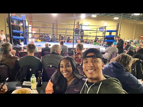 WE WENT TO SEE HIS BROTHER @darryjones9184 FIRST FIGHT *PRO DEBUT*  | VLOGMAS DAY 5