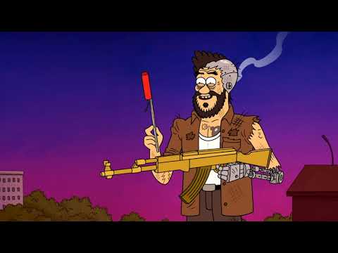 Regular Show - The Fireworks Party And Hectors Death | Firework Run