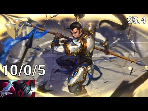 Xin Zhao Jungle vs Taliyah - EUW diamond | Patch 25.4