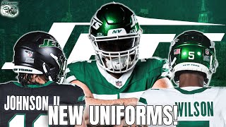 NEW YORK JETS RELEASE NEW UNIFORMS AND LOGO (REACTION)