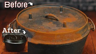 How To Remove Rust Cast Iron Easy Simple