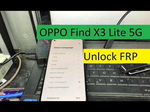 How to Bypass Google Verification on OPPO Find X3 Lite 5G - Unlock FRP / Skip Google Lock Without PC