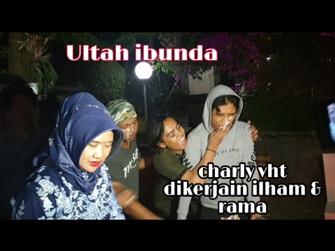 Keseruan Ultah ibunda Charly vht, Ilham safey , Rama eru.