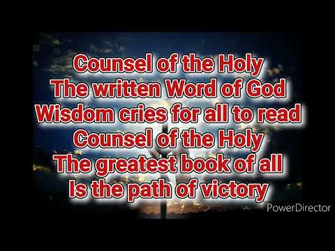 Counsel Of The Holy