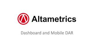 Altametrics Daily Report - Dashboard and Mobile DAR
