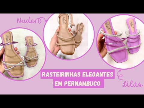 Lançamento Exclusivo: Rasteirinhas Elegantes Direto de Pernambuco! - Delicada Calçados