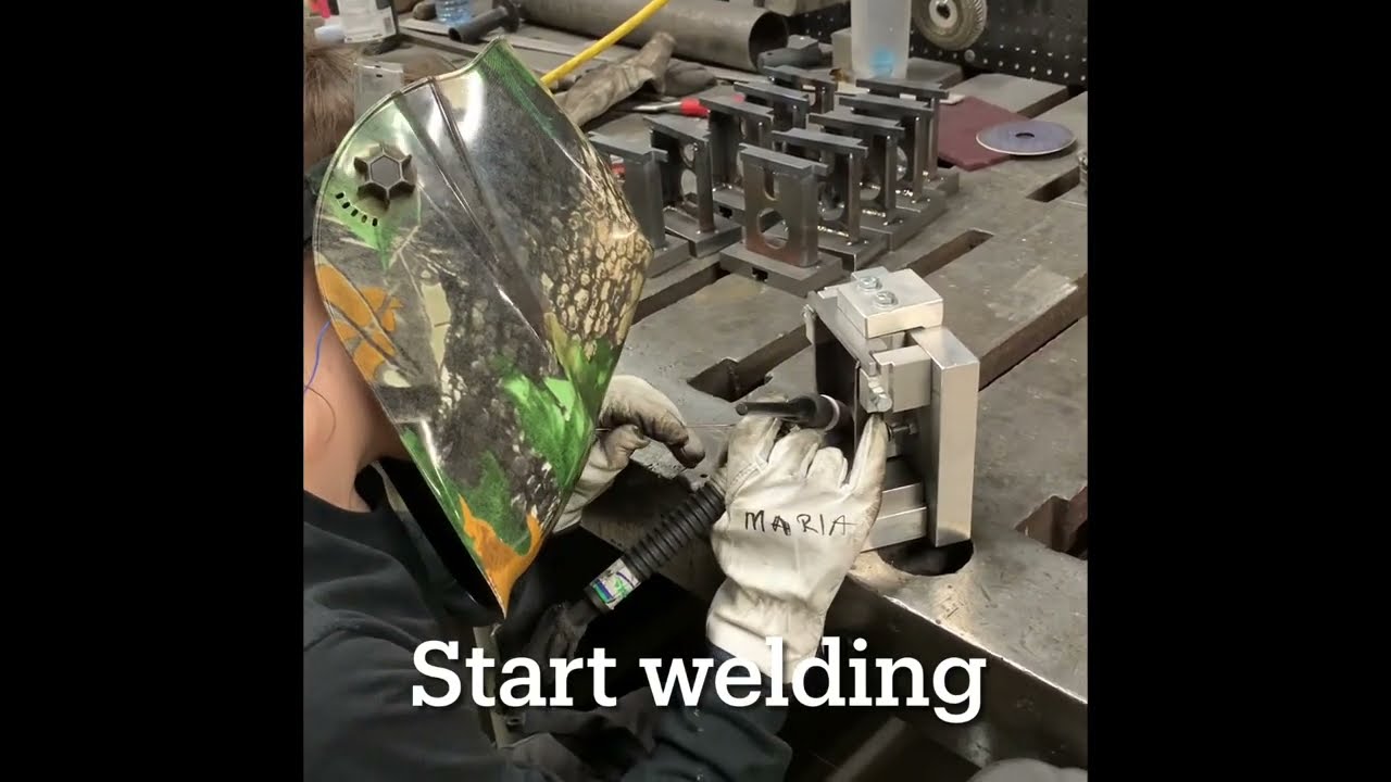 Metal riser weldment