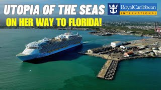 Utopia of the Seas is heading straight to Florida!