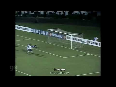 Gols das partidas entre Grêmio e Nacional (URU) pela Copa Libertadores 2002