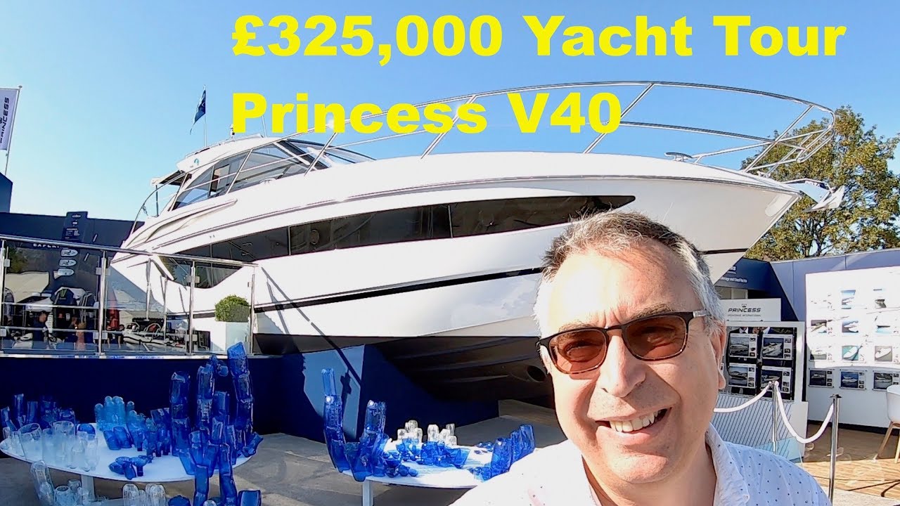 Yacht Tour : Princess V40